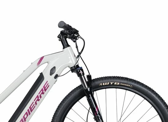 Lapierre Overvolt HT 5.4 MIX Hardtail Electric Mountain Bike 2022, Bosch 400Wh - Silver 4 Lapierre Overvolt HT 5.4 MIX Hardtail Electric Mountain Bike 2022, Bosch 400Wh - Silver - Image 2