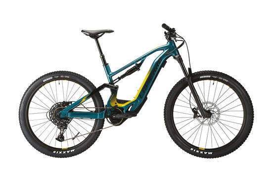 Lapierre Overvolt TR 5.6 Full Sus Electric Mountain Bike 2021 - Sea Blue 3 Lapierre Overvolt TR 5.6 Full Sus Electric Mountain Bike 2021 - Sea Blue