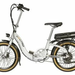Lectro Easy Step Folding Commuter Electric Bike, 20" Wheel, 8.8Ah Battery - Silver -Cheap Hybrid Electric Bikes Store lectro easy step 20 folding e bike x 40828.jpg.pagespeed.ce .E5h09X4fOW