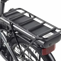 Lectro Rapide 20" Folding City Electric Bike - Grey -Cheap Hybrid Electric Bikes Store lectro rapide 20 folding electric bike x 41128