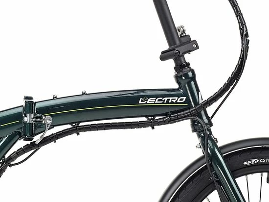 Lectro Rapide 20" Folding City Electric Bike - Deep Racing Green 11 Lectro Rapide 20" Folding City Electric Bike - Deep Racing Green - Image 9
