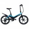 Li-Fe Flo Folding Electric Bike, 20" Wheel, 7.8Ah Integrated Battery - Gloss Black/Blue -Cheap Hybrid Electric Bikes Store li fe flo 20 folding electric bike x 42526 1