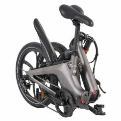 Li-Fe Flo Folding Electric Bike, 20" Wheel, 7.8Ah Integrated Battery - Satin Graphite -Cheap Hybrid Electric Bikes Store li fe flo 20 folding electric bike x 42546 1