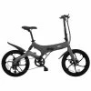 Falcon Li-Fe Force Folding Electric Bike, 20" Wheel, 7.8Ah Integrated Battery - Satin Graphite -Cheap Hybrid Electric Bikes Store li fe force 20 folding electric bike x 42548
