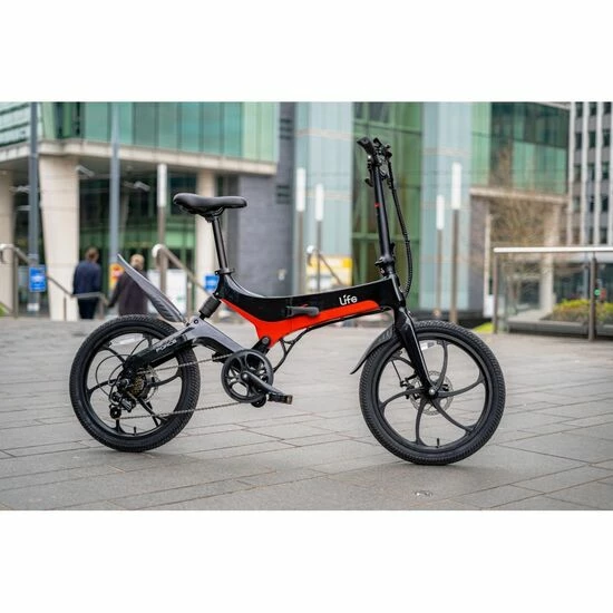 Li-Fe Force Folding Electric Bike, 20" Wheel, 7.8Ah Integrated Battery - Gloss Black/Red 5 Li-Fe Force Folding Electric Bike, 20" Wheel, 7.8Ah Integrated Battery - Gloss Black/Red - Image 3