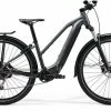 Merida EBig Tour 400 EQ Easy Entry Touring Electric Bike 2021, Grey/Black