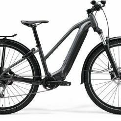 Merida EBig Tour 400 EQ Easy Entry Touring Electric Bike 2021, Grey/Black
