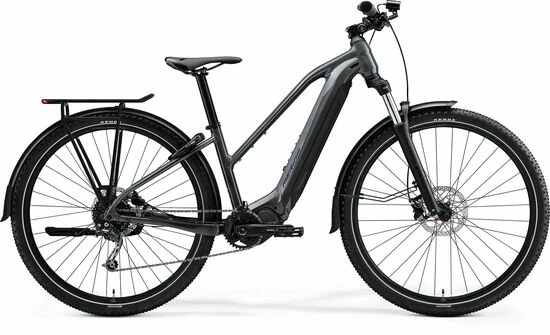 Merida EBig Tour 400 EQ Easy Entry Touring Electric Bike 2021, Grey/Black 3 Merida EBig Tour 400 EQ Easy Entry Touring Electric Bike 2021, Grey/Black