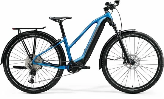 Merida EBig Tour 600 EQ Easy Entry Touring Electric Bike 2021, Satin Blue/Black 3 Merida EBig Tour 600 EQ Easy Entry Touring Electric Bike 2021, Satin Blue/Black