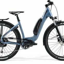 Merida ESpresso CC 400 SE EQ Step Through Trekking Electric Bike, Shimano E6100 - Silk Blue