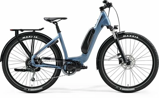 Merida ESpresso CC 400 SE EQ Step Through Trekking Electric Bike, Shimano E6100 - Silk Blue 3 Merida ESpresso CC 400 SE EQ Step Through Trekking Electric Bike, Shimano E6100 - Silk Blue