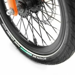 MiRider One Folding City Electric Bike, 16" Wheel, 7Ah Battery - Orange -Cheap Hybrid Electric Bikes Store mirider one folding electric bike x 41997