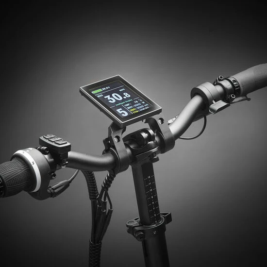 MiRider One GB3 Folding City Electric Bike, 16" Wheel, 7Ah Battery - Platinum Silver 9 MiRider One GB3 Folding City Electric Bike, 16" Wheel, 7Ah Battery - Platinum Silver - Image 7