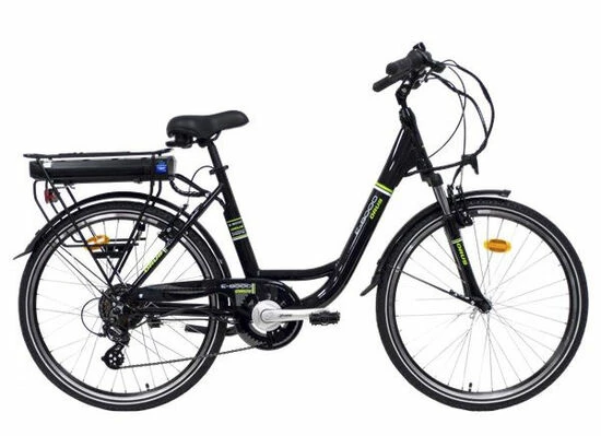 Orus E-8000RM Step Through Electric Bike 26" Wheel 13Ah - Gloss Black 3 Orus E-8000RM Step Through Electric Bike 26" Wheel 13Ah - Gloss Black