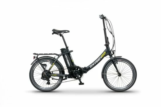 Oxygen GO! Unisex Electric Folding Bike 10.4Ah - 7 Speed, 20" Wheel 3 Oxygen GO! Unisex Electric Folding Bike 10.4Ah - 7 Speed, 20" Wheel