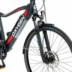 Oxygen S-CROSS CB MK2 Hybrid Electric Bike - Grey -Cheap Hybrid Electric Bikes Store oxygen s cross cb mk2 x 41407