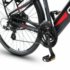 Oxygen S-CROSS CB MK2 Hybrid Electric Bike - Grey -Cheap Hybrid Electric Bikes Store oxygen s cross cb mk2 x 41410