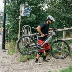 Oxygen S-Cross MTB MKII Electric Mountain Bike - 27 Speed, 27.5" Wheel -Cheap Hybrid Electric Bikes Store oxygen s cross mtb mkii x 41451