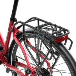 Oxygen S-Cross ST MKII Ladies Step Through Electric Hybrid Bike - 24 Speed, Red -Cheap Hybrid Electric Bikes Store oxygen s cross st mkii electric bike red x 41479