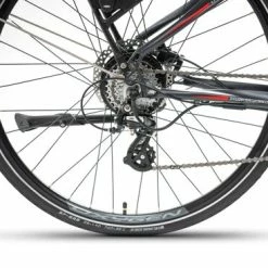 Oxygen S-Cross ST MKII Ladies Step Through Electric Hybrid Bike - 24 Speed, Black -Cheap Hybrid Electric Bikes Store oxygen s cross st mkii electric bike x 41464