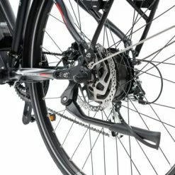 Oxygen S-Cross ST MKII Ladies Step Through Electric Hybrid Bike - 24 Speed, Black -Cheap Hybrid Electric Bikes Store oxygen s cross st mkii electric bike x 41468