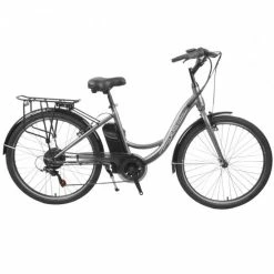 Pro Rider Cruise Step Through Leisure Eletric Bike 7.8Ah, 26" Wheel, 6 Speed - Satin Grey
