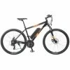 Pro Rider Drift Mens Hardtail Electric Mountain Bike 10Ah, 27.5" Wheel, 21 Speed - Black / Orange -Cheap Hybrid Electric Bikes Store pro rider drift mens hardtail e mtb x 40192