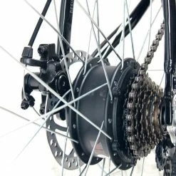 Pro Rider Drift Mens Hardtail Electric Mountain Bike 10Ah, 27.5" Wheel, 21 Speed - Black / Orange -Cheap Hybrid Electric Bikes Store pro rider drift mens hardtail e mtb x 40200