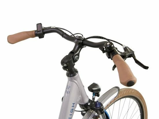 Raleigh Array Low Step Electric Hybrid Bike, 400Wh Battery, 700c Wheel, 45cm - Silver/Blue 8 Raleigh Array Low Step Electric Hybrid Bike, 400Wh Battery, 700c Wheel, 45cm - Silver/Blue - Image 6