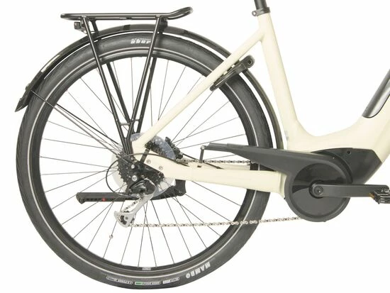 Raleigh Motus Grand Tour Derailleur Low Step Hybrid Electric Bike 2022, BOSCH Active - Cream 9 Raleigh Motus Grand Tour Derailleur Low Step Hybrid Electric Bike 2022, BOSCH Active - Cream - Image 7