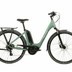 Raleigh Motus Low Step Electric Bike Vintage Green 700c