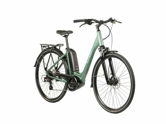 Raleigh Motus Low Step Electric Bike Vintage Green 700c 4 Raleigh Motus Low Step Electric Bike Vintage Green 700c - Image 2