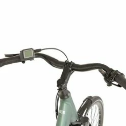 Raleigh Motus Low Step Electric Bike Vintage Green 700c -Cheap Hybrid Electric Bikes Store raleigh motus low green 700c x 42379