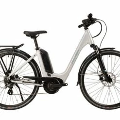 Raleigh Motus Low Step Derailleur Alloy Electric Hybrid Bike, Silver - 7 Speed, 700c