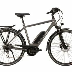 Raleigh Motus Tour Crossbar Derailleur Alloy Electric Hybrid Bike, Grey - 8 Speed, 700c