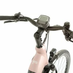 Raleigh Motus Tour Derailleur Low Step Hybrid Electric Bike, Bosch 500Wh - Pearl Pink -Cheap Hybrid Electric Bikes Store raleigh motus tour derailleur st x 43102