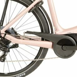Raleigh Motus Tour Derailleur Low Step Hybrid Electric Bike, Bosch 500Wh - Pearl Pink -Cheap Hybrid Electric Bikes Store raleigh motus tour derailleur st x 43105 2
