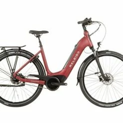 Raleigh Motus Tour Hub Low Step Electric Bike 700c Red