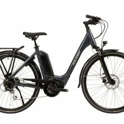 Raleigh Motus Tour Low Step Derailleur Alloy Electric Hybrid Bike, Grey - 8 Speed, 700c 54cm