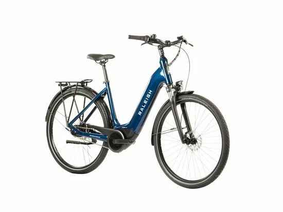 Raleigh Motus Tour PLUS HUB Step Through Hybrid 2022, 700c Wheel, BOSCH Active + - Deep Sea Blue 4 Raleigh Motus Tour PLUS HUB Step Through Hybrid 2022, 700c Wheel, BOSCH Active + - Deep Sea Blue - Image 2