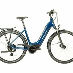 Raleigh Motus Tour PLUS Step Through Hybrid Bike 2022, 700c Wheel, BOSCH Active + - Deep Sea Blue