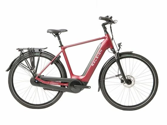 Raleigh Motus Tour Crossbar HUB Electric Bike 2022, BOSCH Active - Red 3 Raleigh Motus Tour Crossbar HUB Electric Bike 2022, BOSCH Active - Red