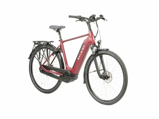 Raleigh Motus Tour Crossbar HUB Electric Bike 2022, BOSCH Active - Red 4 Raleigh Motus Tour Crossbar HUB Electric Bike 2022, BOSCH Active - Red - Image 2