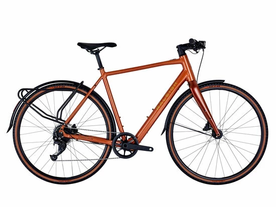 Raleigh Trace Urban Commuter Electric Bike 2022, 700c Wheel - Copper 3 Raleigh Trace Urban Commuter Electric Bike 2022, 700c Wheel - Copper