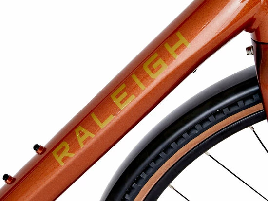 Raleigh Trace Urban Commuter Electric Bike 2022, 700c Wheel - Copper 8 Raleigh Trace Urban Commuter Electric Bike 2022, 700c Wheel - Copper - Image 6