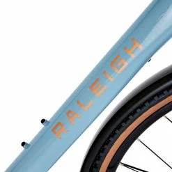 Raleigh Trace Urban Commuter Electric Bike 2022, 700c Wheel - Sky Blue/Orange -Cheap Hybrid Electric Bikes Store raleigh trace urban electric bike x 42904