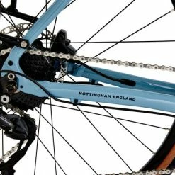 Raleigh Trace Urban Commuter Electric Bike 2022, 700c Wheel - Sky Blue/Orange -Cheap Hybrid Electric Bikes Store raleigh trace urban electric bike x 42905 1