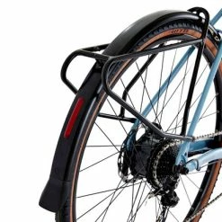 Raleigh Trace Urban Commuter Electric Bike 2022, 700c Wheel - Sky Blue/Orange -Cheap Hybrid Electric Bikes Store raleigh trace urban electric bike x 42906 1