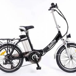 RooDog Bliss Folding Electric Bike, 20" Wheel, 10Ah Battery - Black