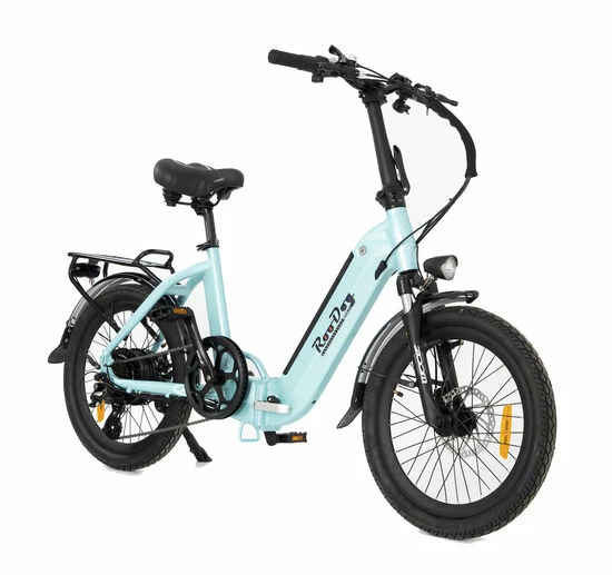RooDog Cosmo Folding Electric Bike, 20" Wheel, 13.2Ah Integrated - Metallic Mint Green 3 RooDog Cosmo Folding Electric Bike, 20" Wheel, 13.2Ah Integrated - Metallic Mint Green